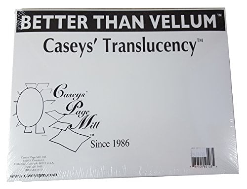 Caseys Translucency Vellum Which include Paper For Laser Printers In the direction of Create Show Printing Positives 8-1/2 x 11 - 250 DT11 photograph regarding Printable Vellum Paper identify Caseys Translucency Vellum Which includes Paper For Laser Printers In direction of Produce Show Printing Positives 8-1/2 x 11 - 250 DT11